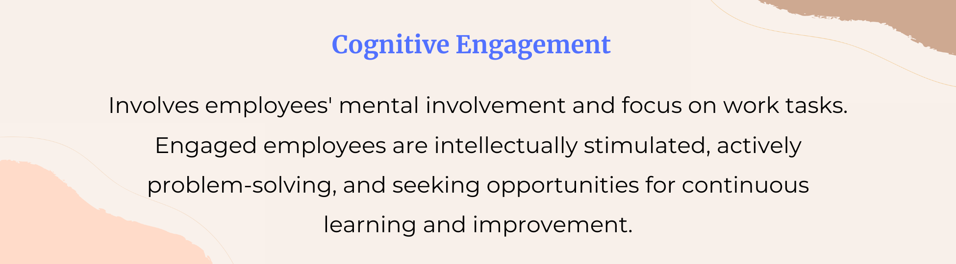 cognitive engagement