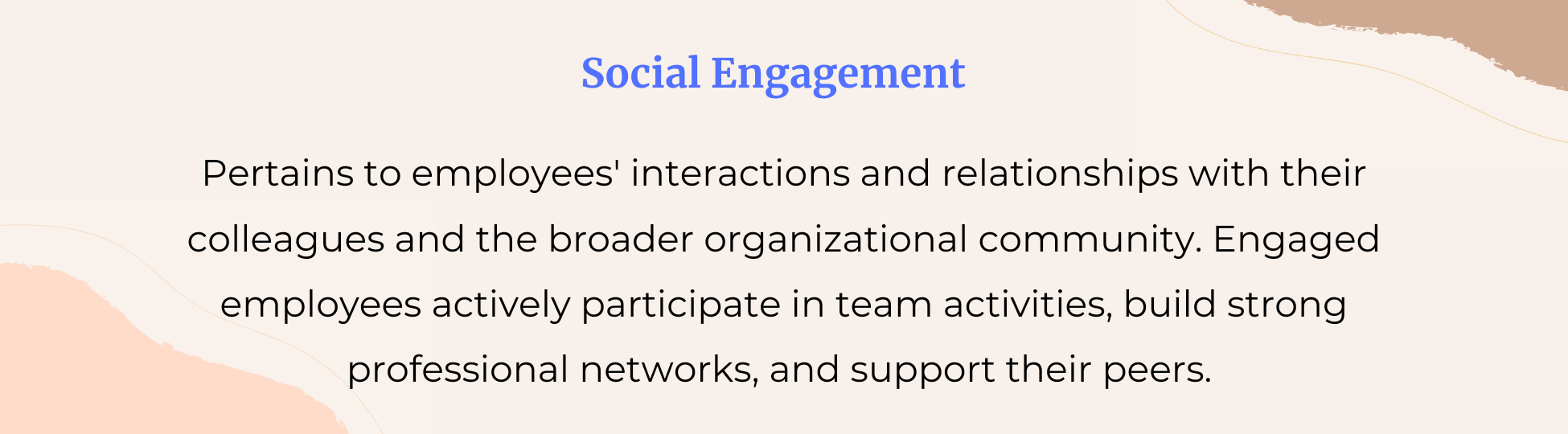 social engagement